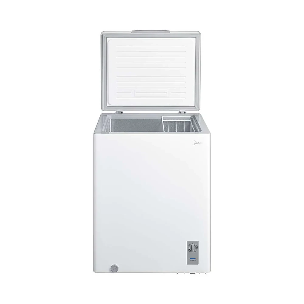 MIDEA 142L Chest Freezer – Fast Freezing & Even Cooling (Model MDRC207FZG43NGG, Grey)