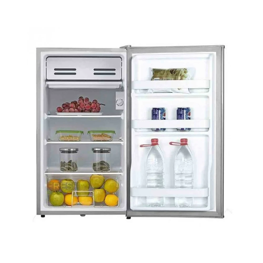 MIDEA 85L Single Door Refrigerator – Fast Cooling & Adjustable Shelves (Model MDRD133FGG50, Silver)