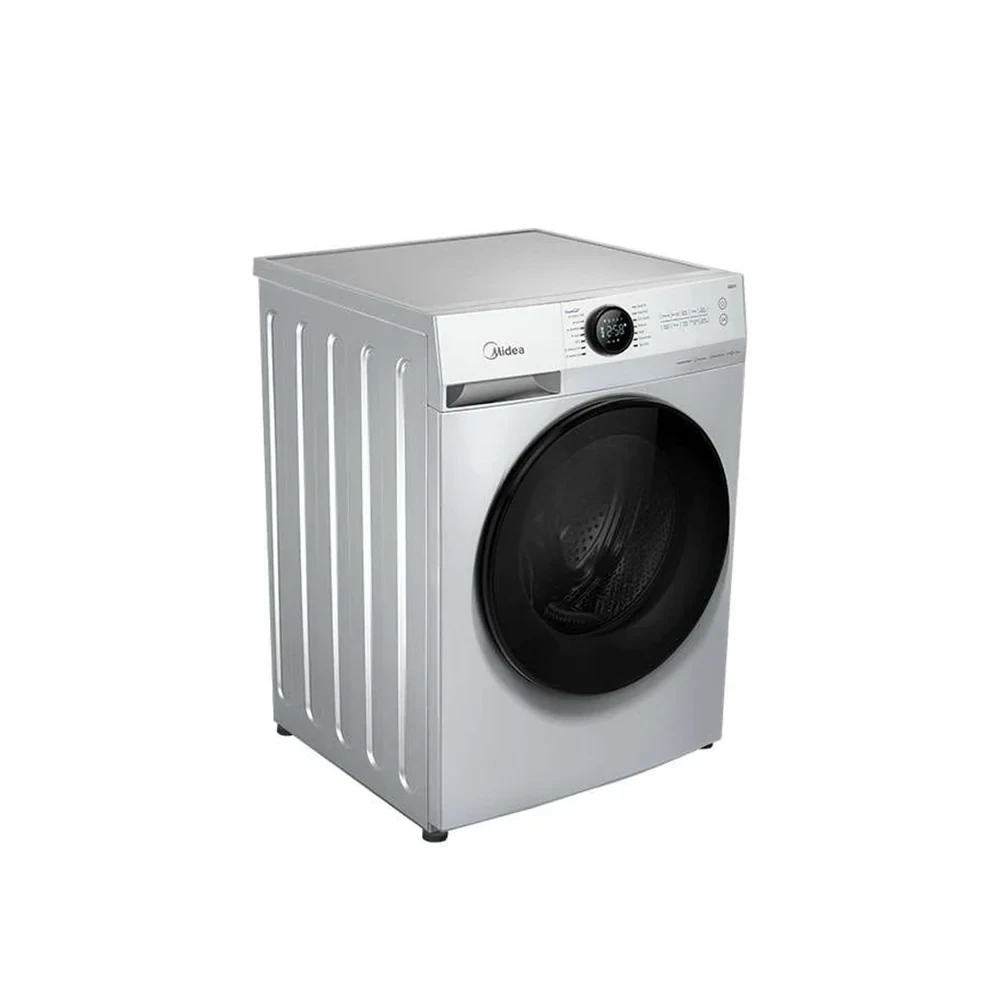 MIDEA 8kg Washer & 6kg Dryer – Wi-Fi Connected, Steam Care & Turbo Wash (Model MF200D80WB/T, Titanium)
