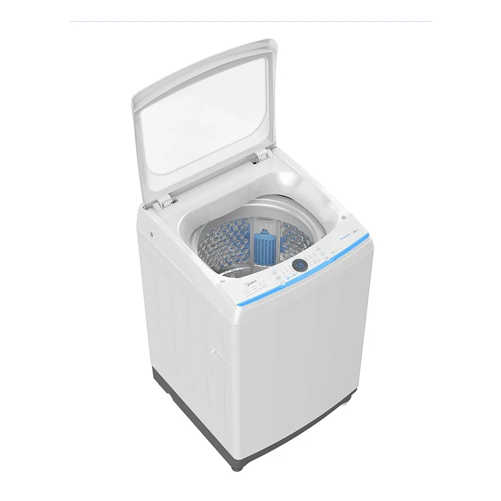 MIDEA 13kg Top-Load Washing Machine – Turbo Wash & Auto Clean (Model MA200W130/G, White)