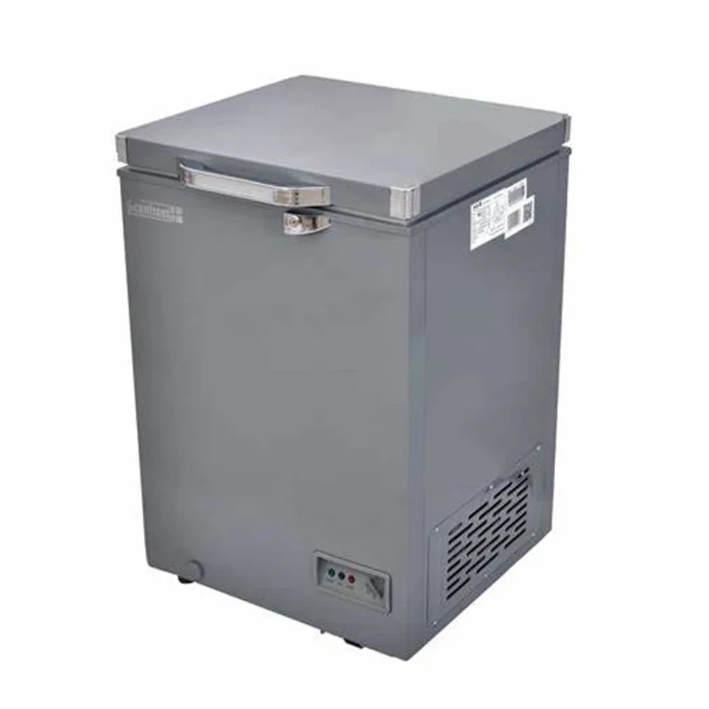 ScanFrost 100L Single Door Freezer – Silver Inox, Energy Efficient (SFL100ECO)