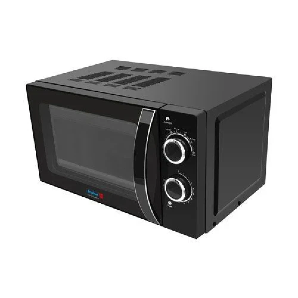 SCANFROST 20L Solo Microwave Oven – 1050W Black (SF20WMG)