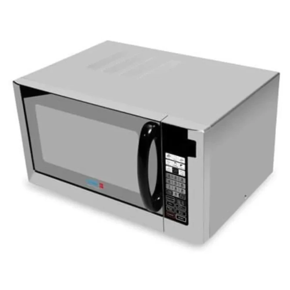SCANFROST 30L Microwave Oven with Grill & Convection – 800W Black/Silver (SF30SSDGC)