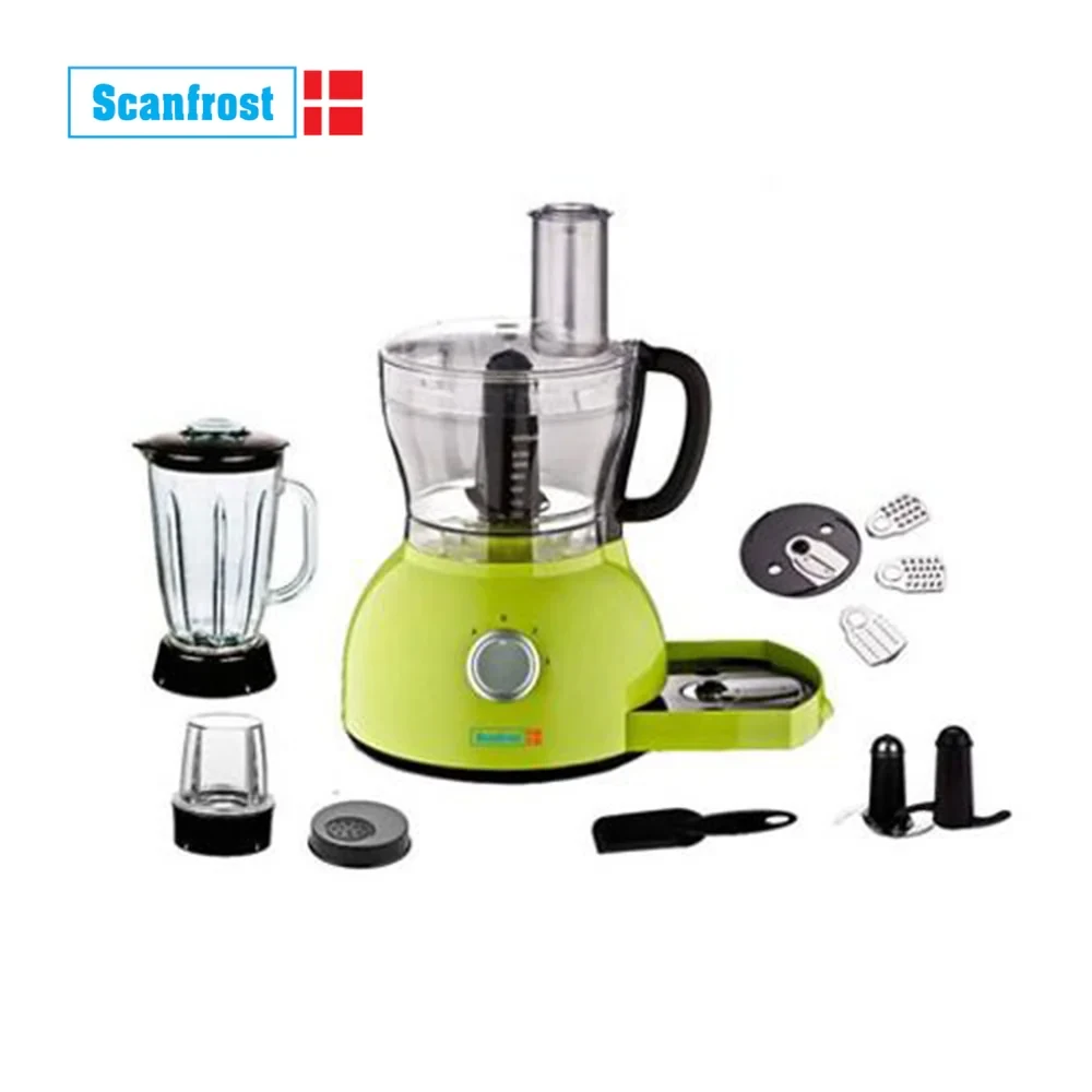 SCANFROST 1.5L Food Processor & Blender – 700W Green (SFKAFP2002)