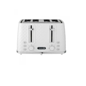 SCANFROST 4-Slice Stainless Steel Toaster – 1600W SFKAT4001