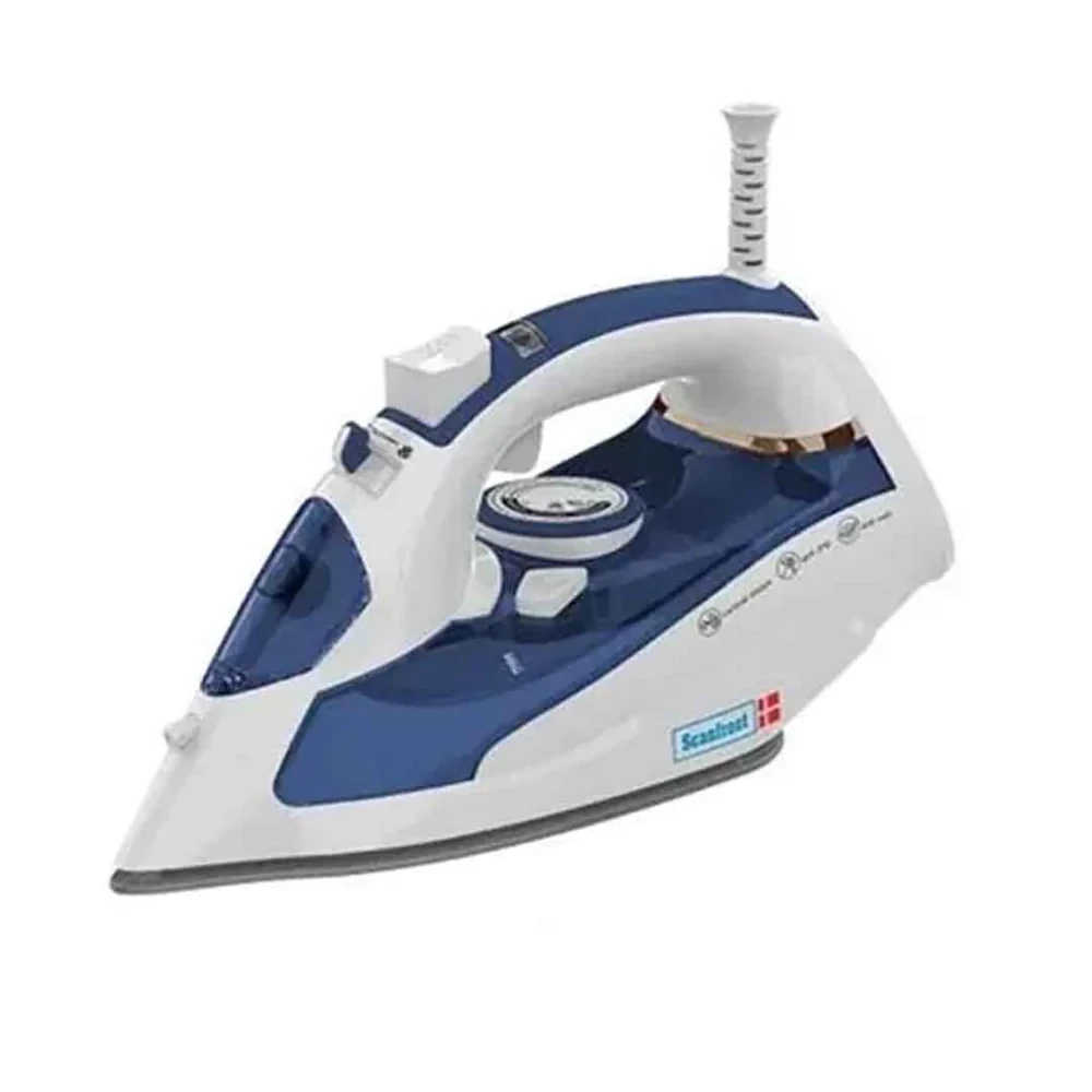 Scanfrost 2200W Steam Iron – SFSI (Ceramic Soleplate, Vertical Steam, Anti-Drip) | Smooth & Fast Ironing