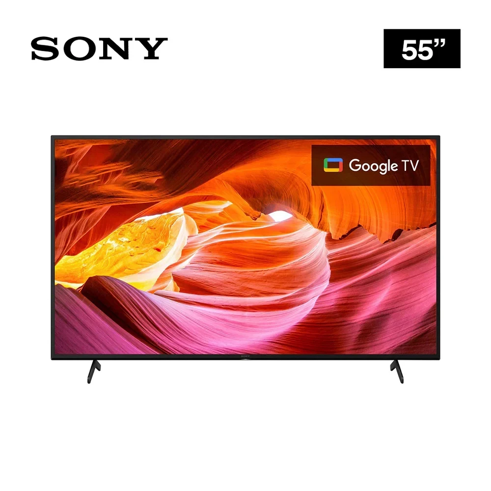 Sony 55" UHD 4K Android LED TV (KD-55X75K) – X1 4K Processor, Dolby Audio, Smart Google TV