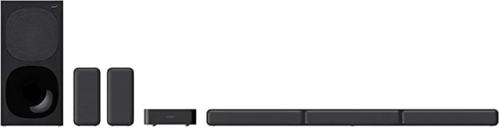Sony HT-S40R 5.1 Channel 600W Soundbar with Wireless Rear Speakers & Dolby Digital – Black
