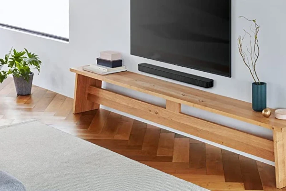 Sony HT-S100F 2.0ch 120W Soundbar with Bass Reflex, Bluetooth & HDMI ARC – Black
