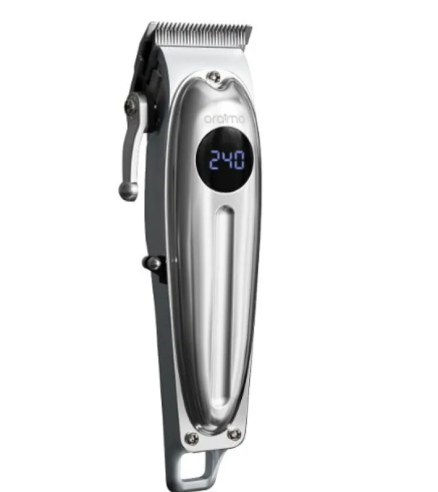 Oraimo SmartClipper Pro OCL-550 – Professional Cordless Hair Clipper (240-Min Run Time, AniFast Charging, Adjustable Blades)