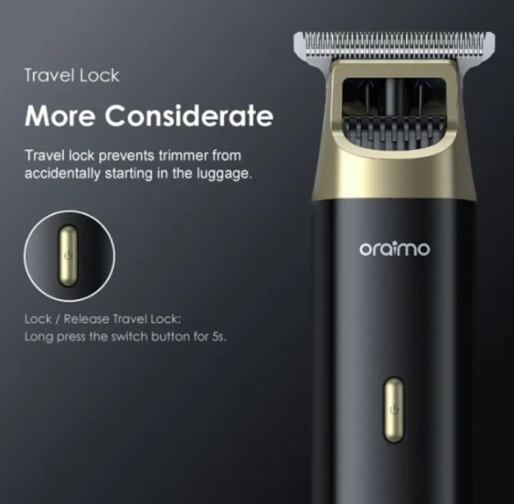 Oraimo SmartTrimmer2  OPC-TR12 150-min Working Time Adjustable Speed Multi-functional Trimmer
