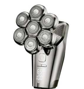 Oraimo SmartShaver 7D 7 Razor Heads in 360°, 5-in-1 Grooming Kit Rotary Electric Shaver OPC-RS70