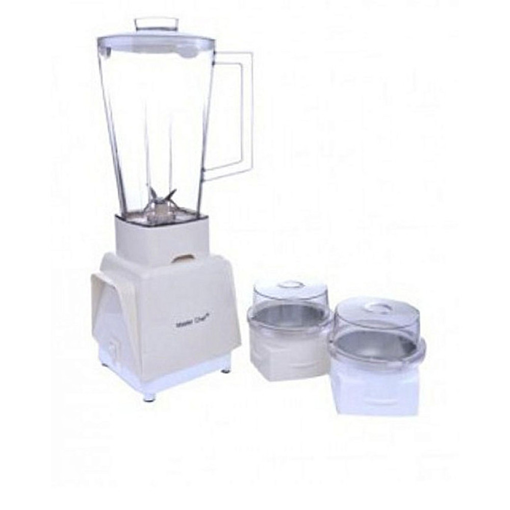 Master Chef Commercial Blender & Grinder BD079A-388S | 3.0L Unbreakable Jar + 1.0L Grinder | Heavy-Duty Copper Motor
