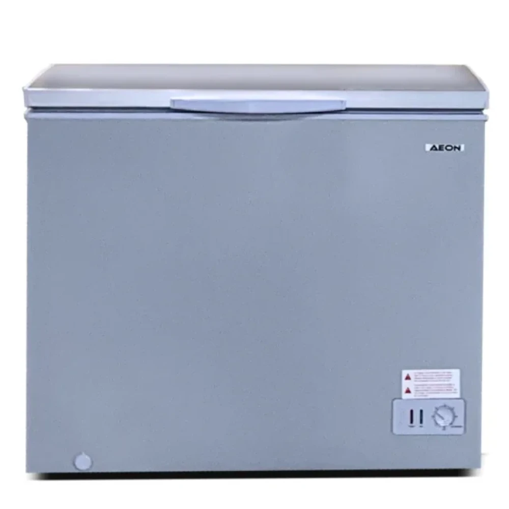 AEON 302L Chest Freezer with Adjustable Thermostat & Lock – Grey ACF300GK