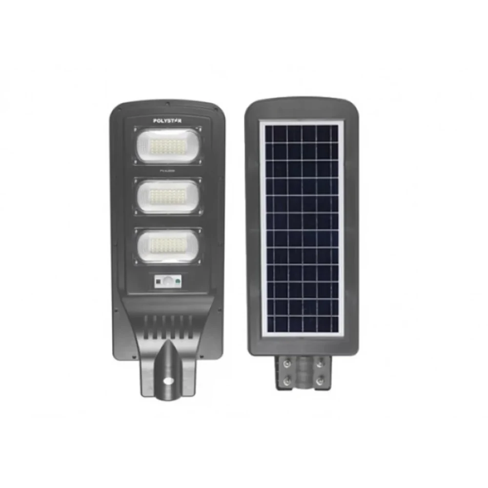Polystar 90W LED Solar Street Light PVKL-90W – Long Lasting, Weather-Resistant, 8-Hour Charging