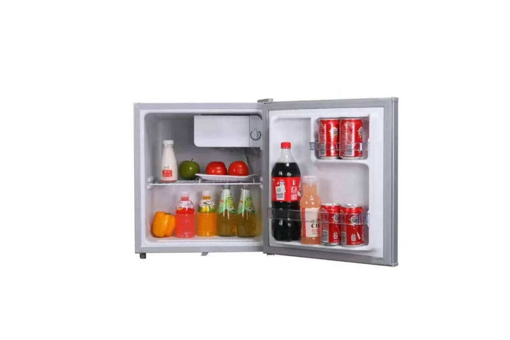 Polystar 45L Bedside Fridge PV-BS81SL – Silver, Lock & Key, Reversible Door, Energy Class A