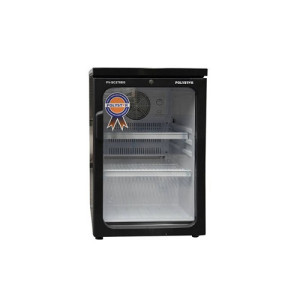 Polystar 90L Wine Cooler PV-SC276BG – Showcase Chiller with Outside Condenser, Black Finish
