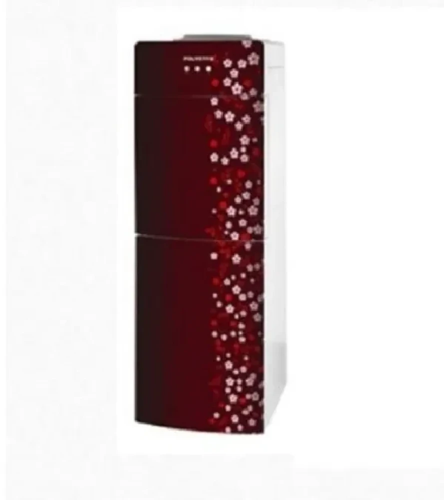 Polystar PV-R6JX-5RF Hot & Cold Water Dispenser with Storage Cabinet – Black