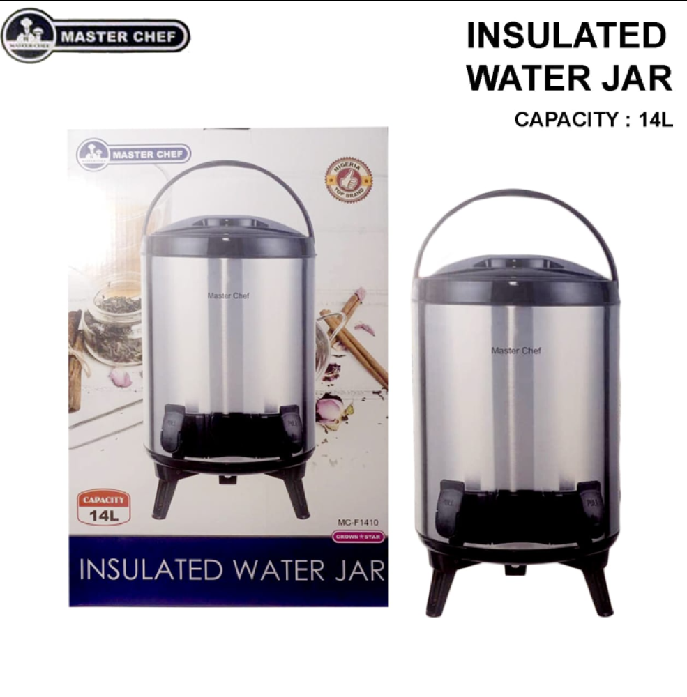 Master Chef Insulated Water Jar 14L MC - F1410