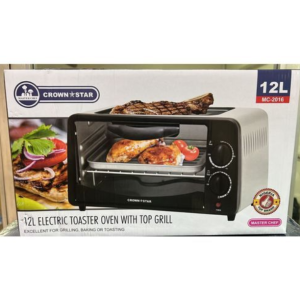 Master Chef 12L Electric Toaster Oven With Top Grill MC-2016