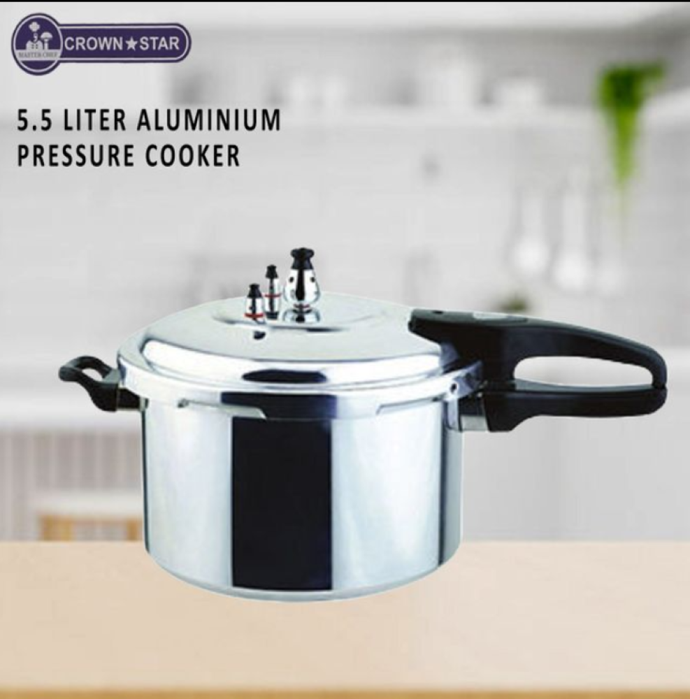 Master Chef 5.5L Pressure Cooker Pot MC-PC6500