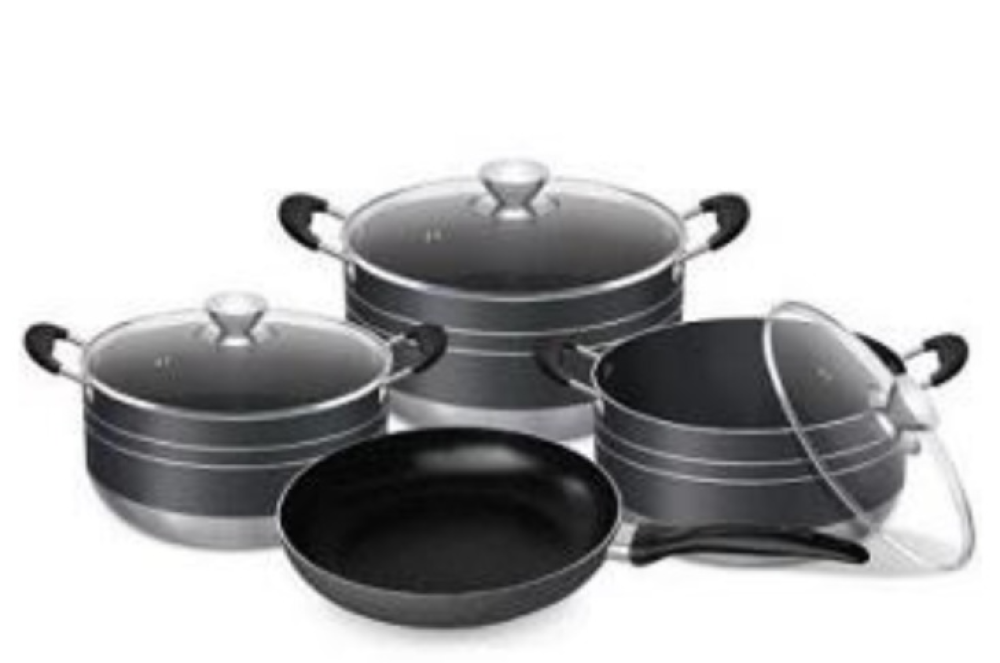 Sumo 7-Piece Non-Stick Cookware Set (S-7013) – 20cm, 22cm, 24cm Casseroles + 24cm Frying Pan