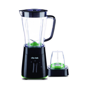 RiteTek BL-280BK Blender – 500W, 1.5L Jar with Multi-Mill, 2-Speed + Pulse, Stainless Steel Body