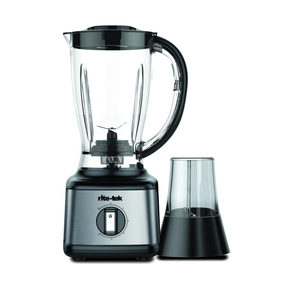 RiteTek BL-270 Blender – 500W, 1.5L Jar with Multi-Mill, 2-Speed + Pulse, Stainless Steel Design