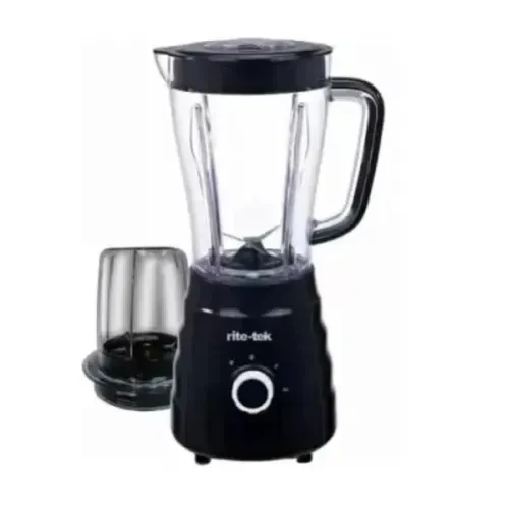 RiteTek BL-250 Blender – 500W, 1.2L Jar with Multi-Mill, 2-Speed + Pulse, Anti-Slip Base