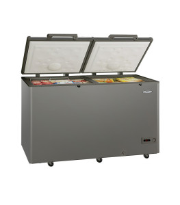 HAIER THERMCOOL 519L DOUBLE DOOR INVERTER SERIES CHEST FREEZER HTF-519IS SLV