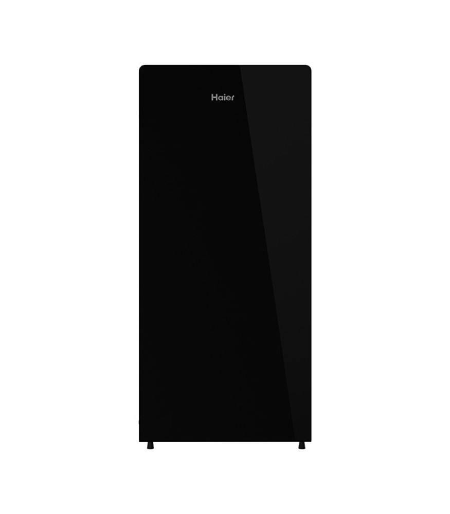 Haier Thermocool 199L Single Door Refrigerator HR-195CBG R6 BLK – Luxury Black, Fast Cooling, 3-Year Warranty