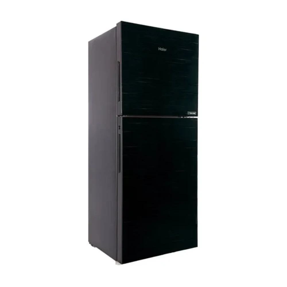 Haier Thermocool HRF-385IBGA R6 BLK 385L Double Door Refrigerator