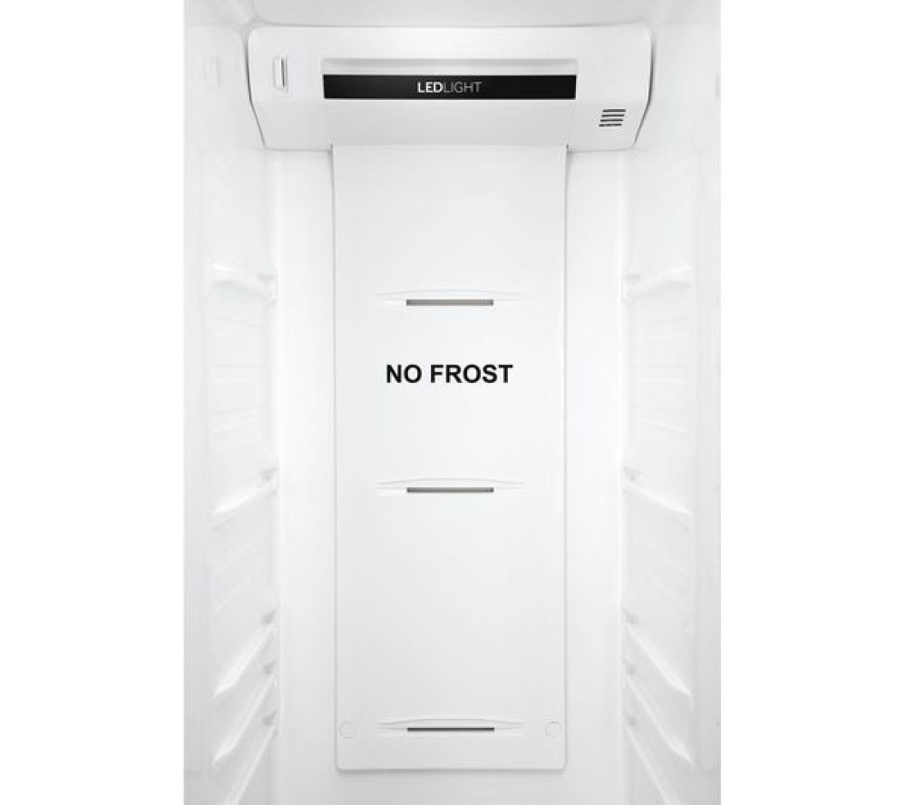 Haier HSR3918FIMP American-Style Fridge Freezer | 515L Platinum Inox with Ice & Water Dispenser