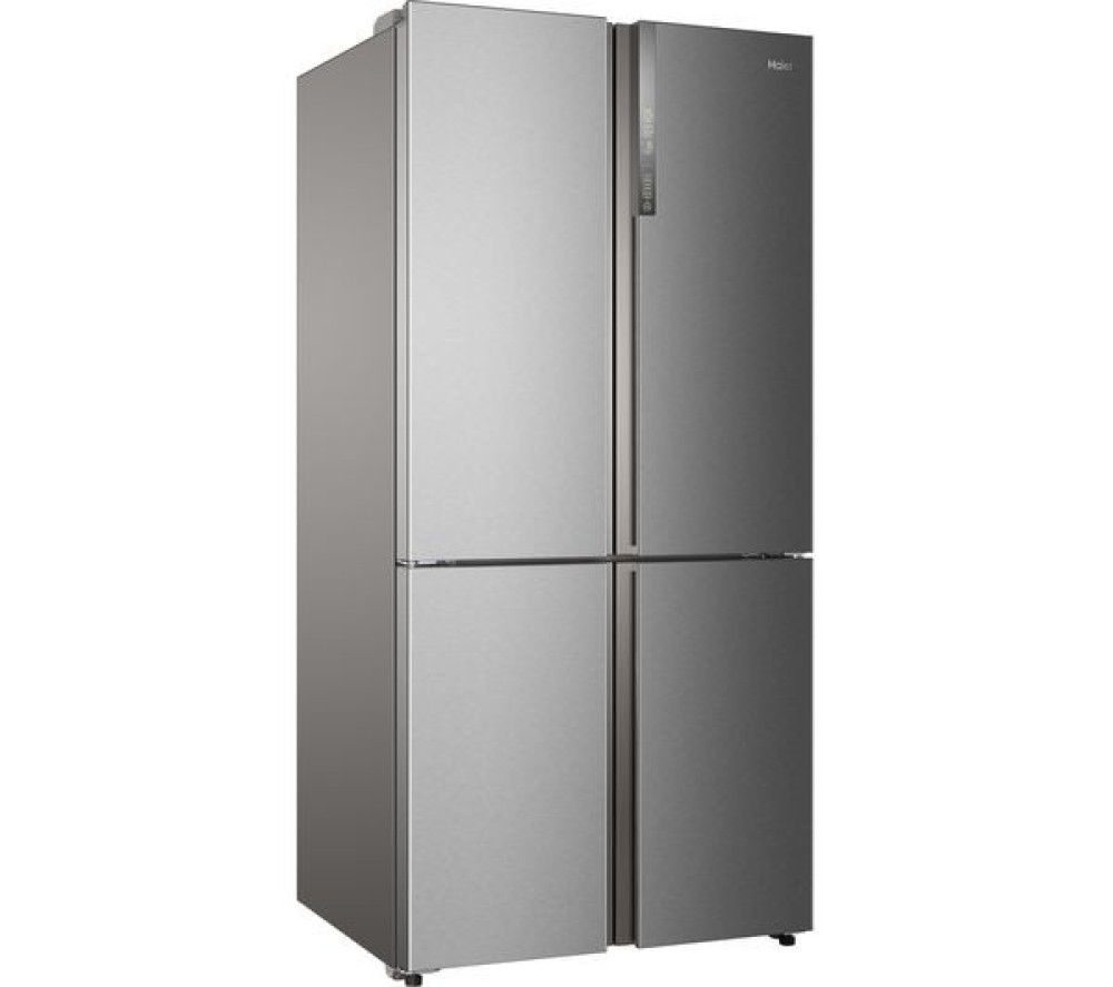 Haier Cube HTF-610DM7 Fridge Freezer Silver 610L with Convertible Zone and Triple Cooling