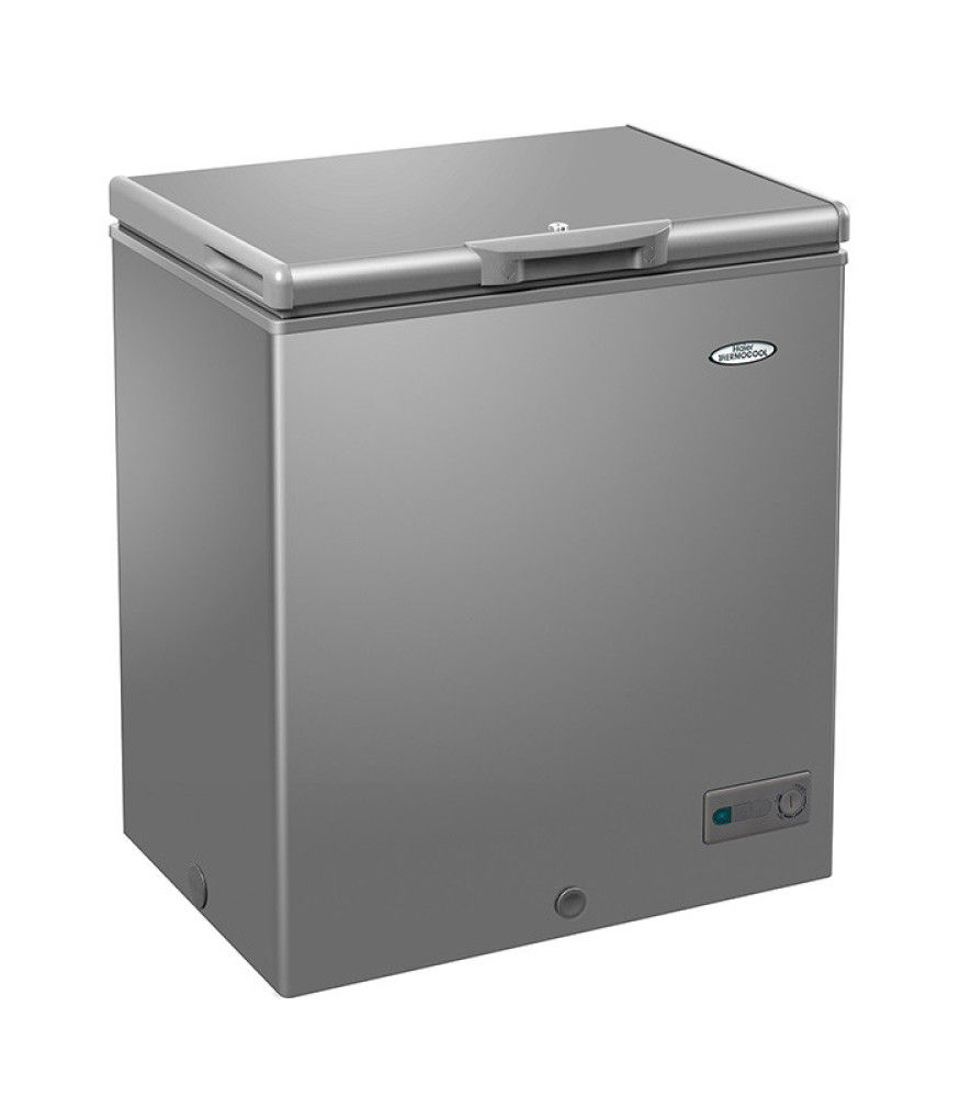 Haier 150L Chest Freezer HTF-150HAS - Energy Saving, 100 Hours Power Backup, Fast Freeze - Silver
