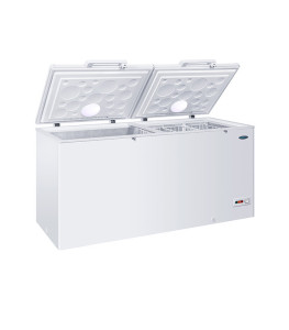 Haier 719L Commercial Chest Freezer HTF-719HB - LED Light, Door Lock, 100 Hours Power Backup - White