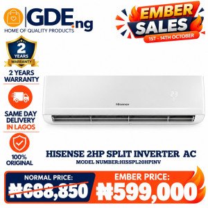 Hisense Split 2.0HP Inverter Copper AC