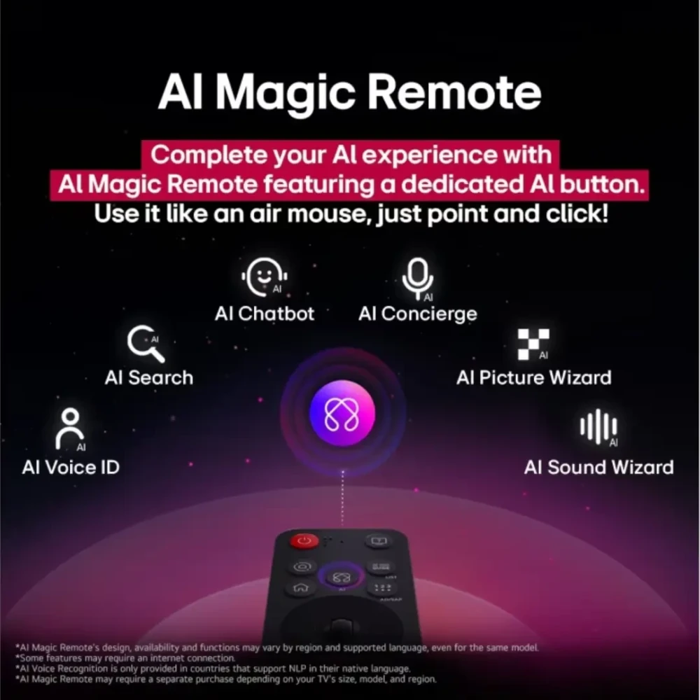 LG OLED 83 Inch C4 4K Smart TV with AI, Dolby Vision & webOS25